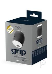 Grip Recharge Vibrating Sleeve Black